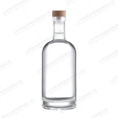 quality 350 ml 500 ml 700 ml 1000 ml γυάλινο μπουκάλι κρασιού με γυάλινο κολάρο υγιές χωρίς μόλυβδο μπουκάλι factory